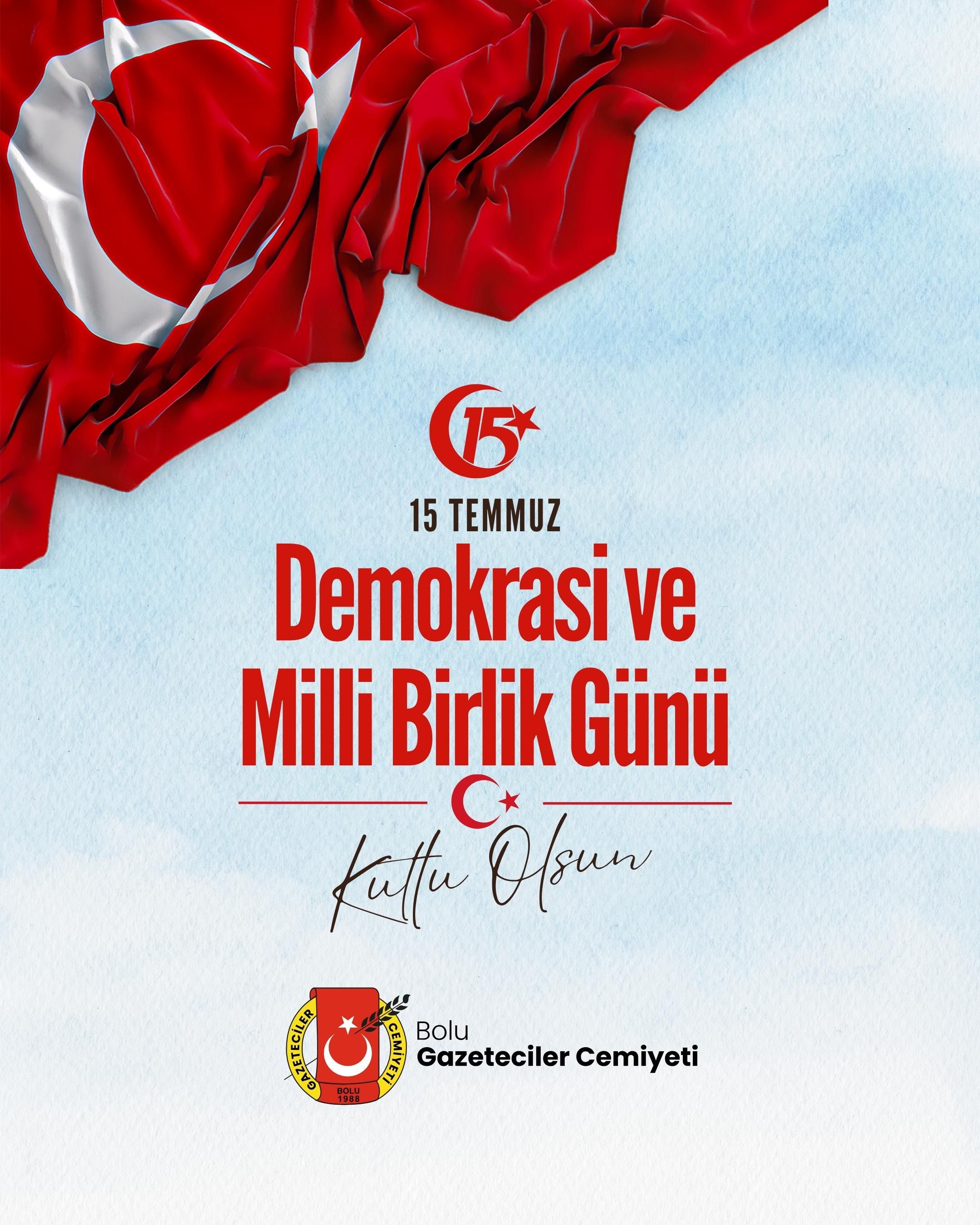Büyük Türk Milleti'nin vatan sevgisini tüm dünyaya bir kez daha gösterdiği tarihin adıdır 15 Temmuz...
